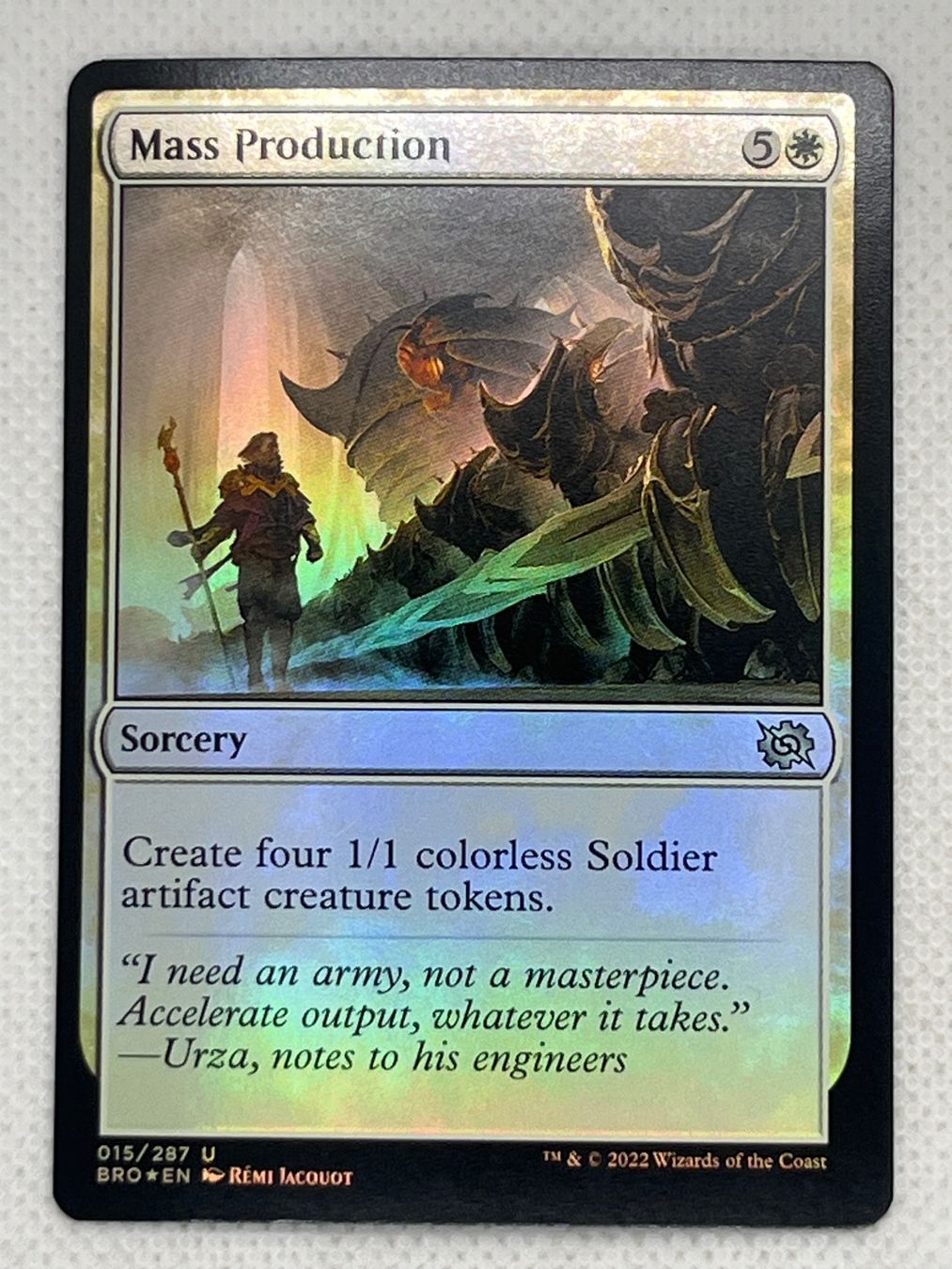 Magic The Gathering Carte collezionabili: Mass Production Foil - Magic the Gathering – Usato da Hinterkappelen venduto da Kim1992
