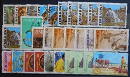 Zimbabwe Lot mit alten Werten I