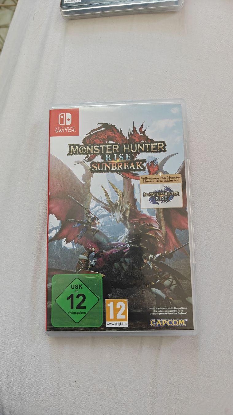 Capcom Giochi: Jeu Nintendo Switch Monster Hunter Rise Sunbreak  – Usato da La Chaux-de-Fonds venduto da rem_mqg8