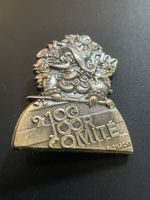 Basler Fasnachtsplakette 100 Joor Comité Silber/Top Zustand