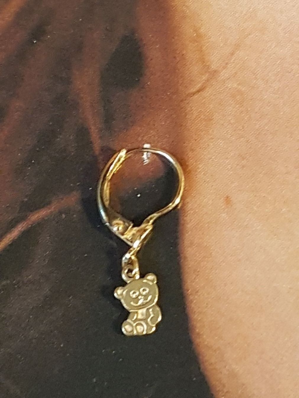 Orecchini pendenti & Orecchini a lobo: Süsse Bärchen Ohrhänger in 18 Karat Gold – Nuovo (secondo la descrizione) da Unterägeri venduto da Altgoldschmuck