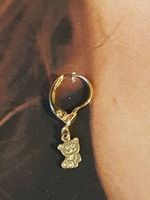Süsse Bärchen Ohrhänger in 18 Karat Gold