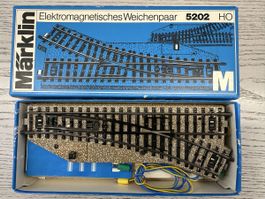 Märklin 5202 Elektromagnetisches Weichenpaar