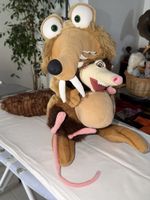 Plüschtier Scrat mit Baby Opossum Ice Age guter Zustand