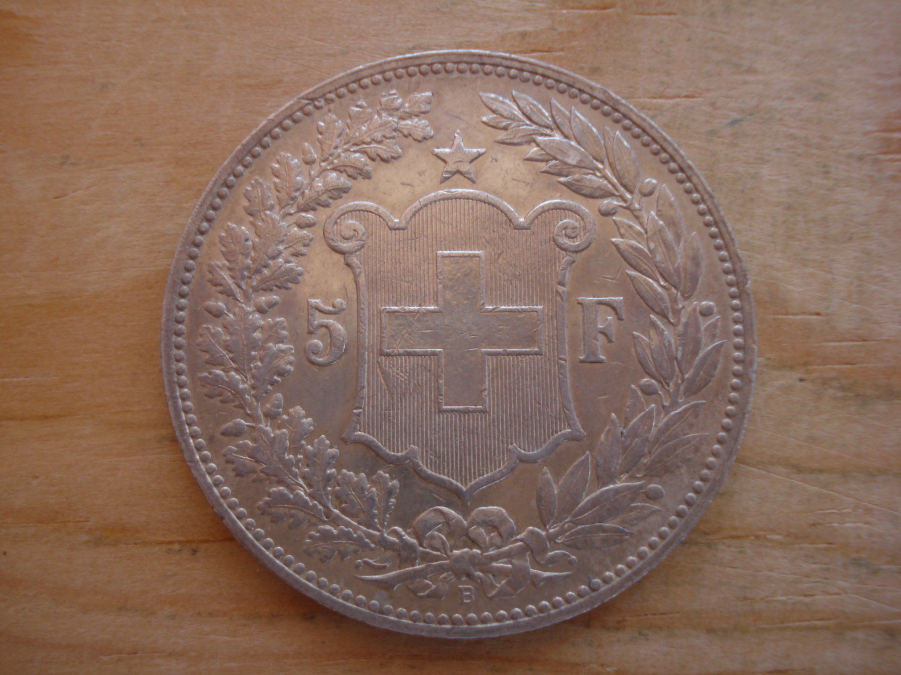 Tutti le monete: (C1) 5 Franken 1892 VZ – Usato da Erlach venduto da Net-Coins 1