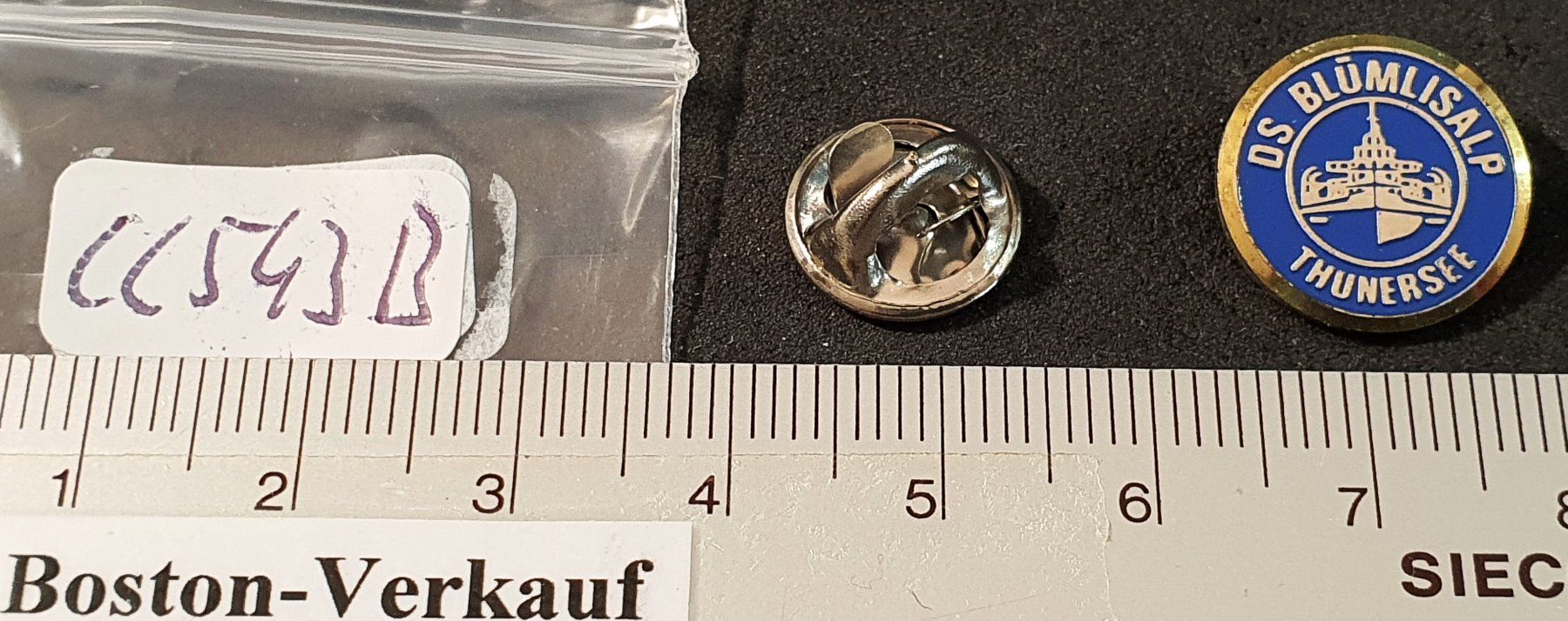 Plaquettes & Badges: CC543B - Pin Schiff DS Blümlisalp  Thunersee – D'occasion à Reinach BL par Boston-Verkauf 1
