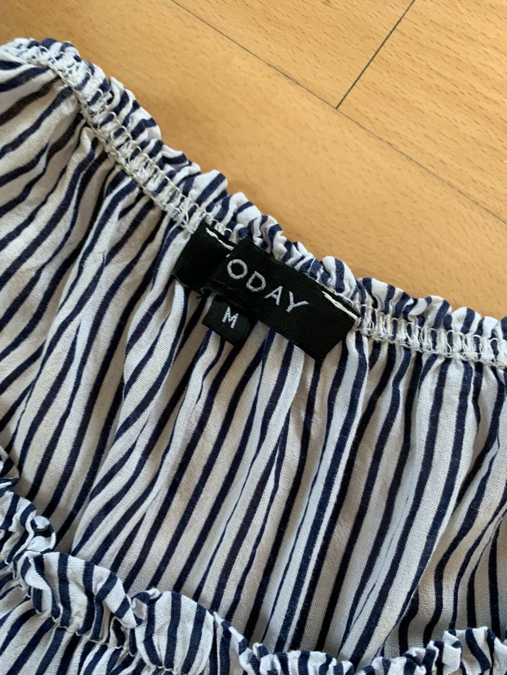 Blusen: TODAY Damen Bluse in Gr. M, Blau/Weiss – Gebraucht aus Worb von farben20zauber 2