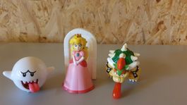 Mario Figuren Prinzessin, Boo Geist + Bowser Happy Meal McDo