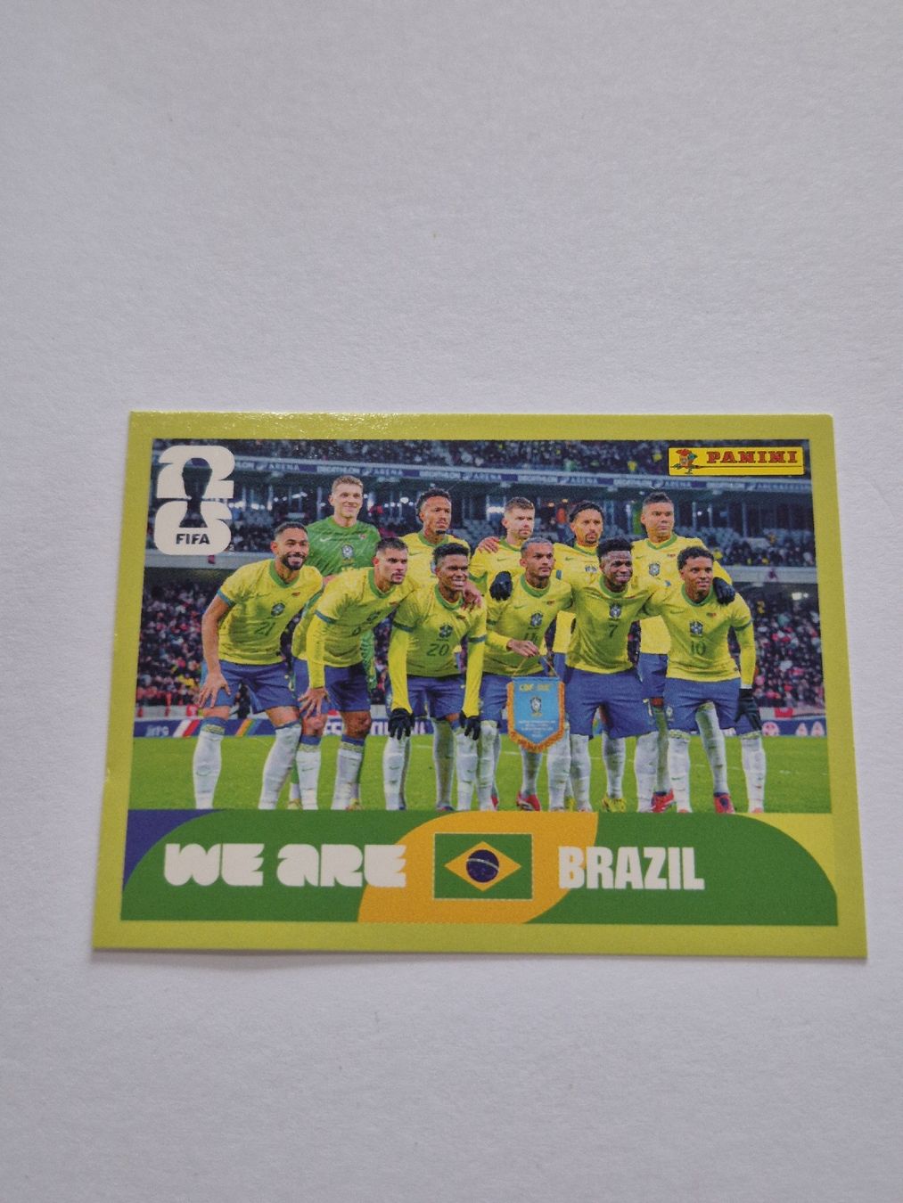 Panini Sammelbilder & Trading cards: Panini Brazil BRA 13 – Neu (gemäss Beschreibung) aus Romanens von ozgore