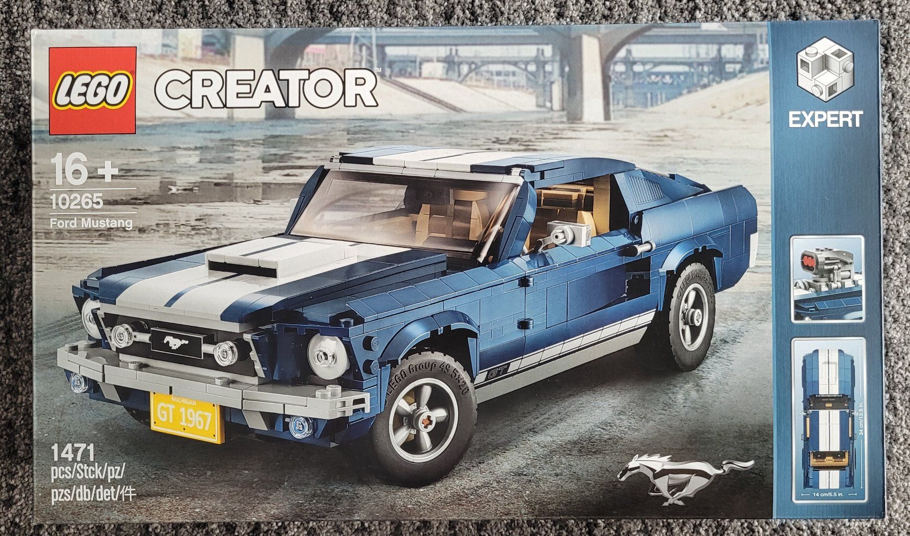 Lego Kit di costruzioni: 10265 - Lego Creator Ford Mustang – Nuovo e nell'imballaggio originale da Mollis venduto da TobiNix