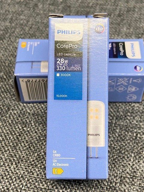 Philips Lampade: Philips CorePro LEDcapsule G4 2.7W 330lm – Nuovo e nell'imballaggio originale da Grenchen venduto da chaga1234