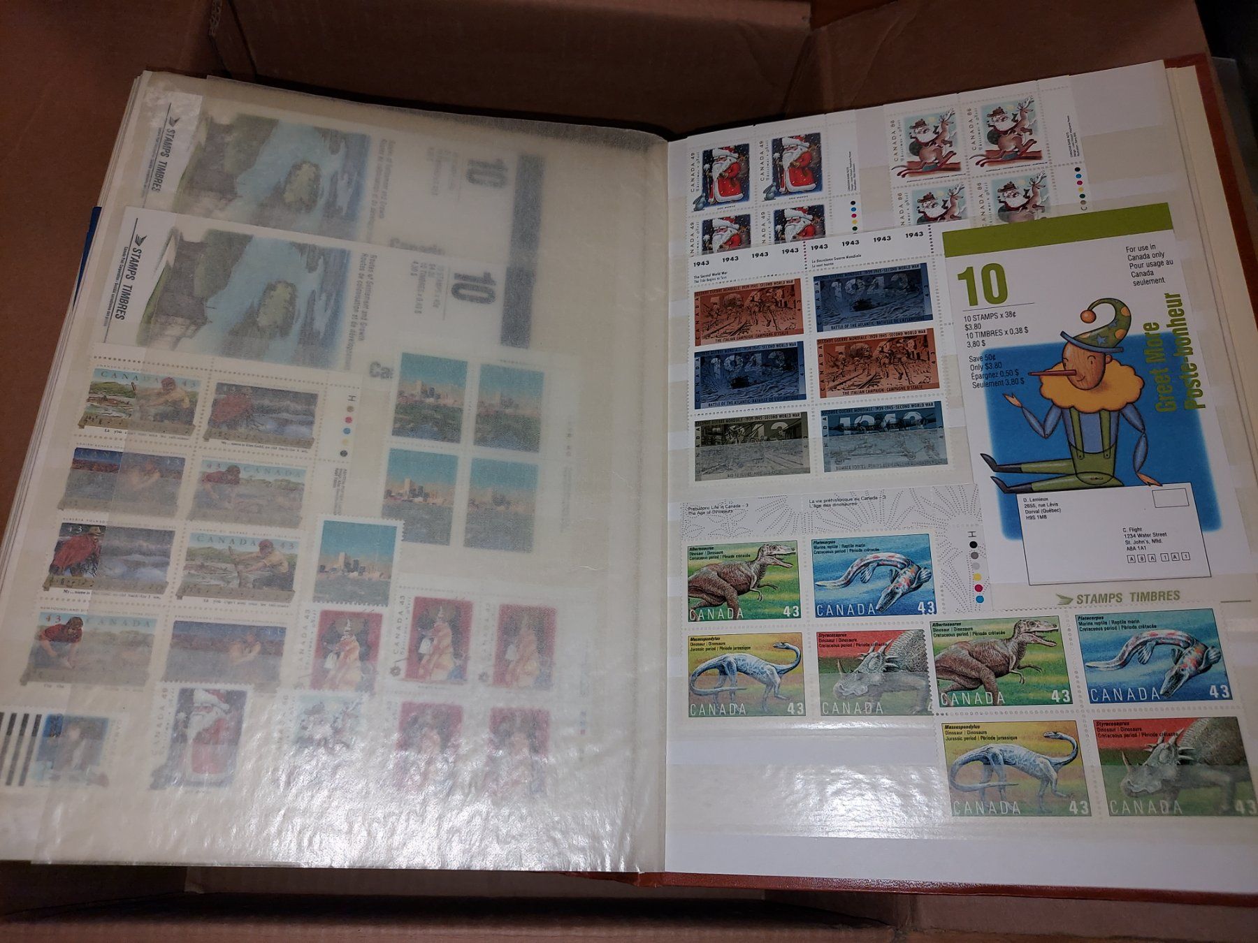 Alle Briefmarken: HERRLICHER POSTFRISCH-POSTEN CANADA ca. 1955-2003 – Gebraucht aus Wetzikon ZH von Philimpex 8
