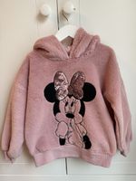 Kuscheliger Minnie Mouse Kapuzenpullover 110cm