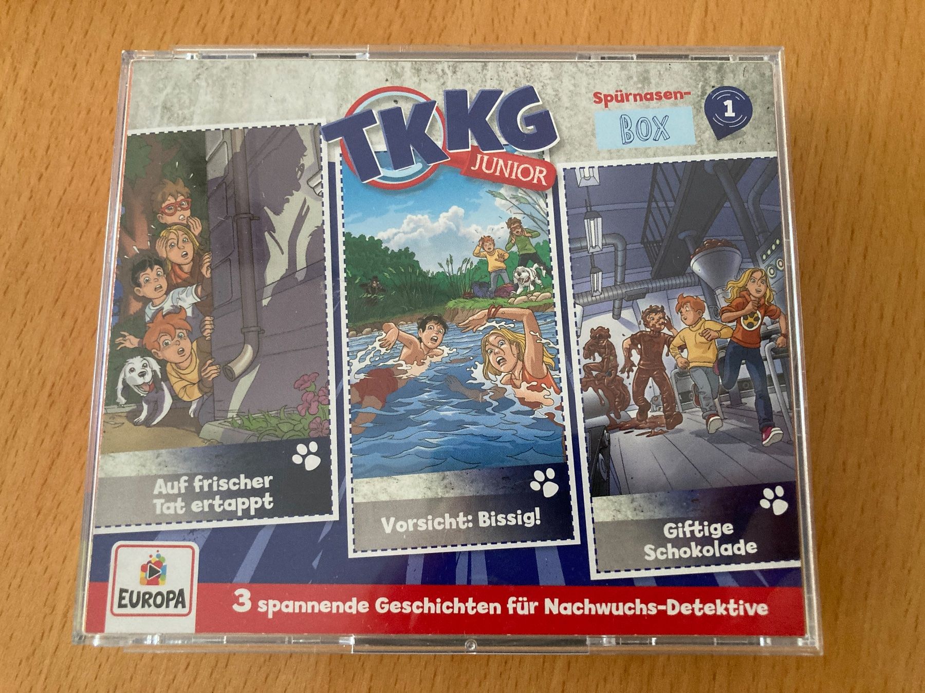 Hörbücher: TKKG Junior Box mit 3 Hörspielen, CDs – Gebraucht aus Gelterkinden von froggy80