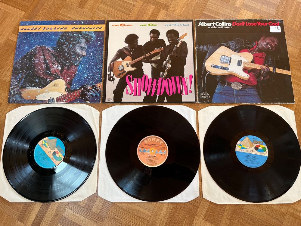 Albert Collins - Collection / 3 kultige Vinyl Alben (Gebraucht) in ...