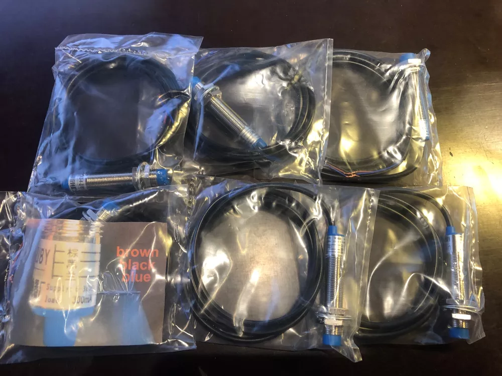 10 Stück Induktive Näherungsschalter M8 PNP NO – 2 Mm Erfassungsabstand, 6–36 VDC, Für Metall, Industrie