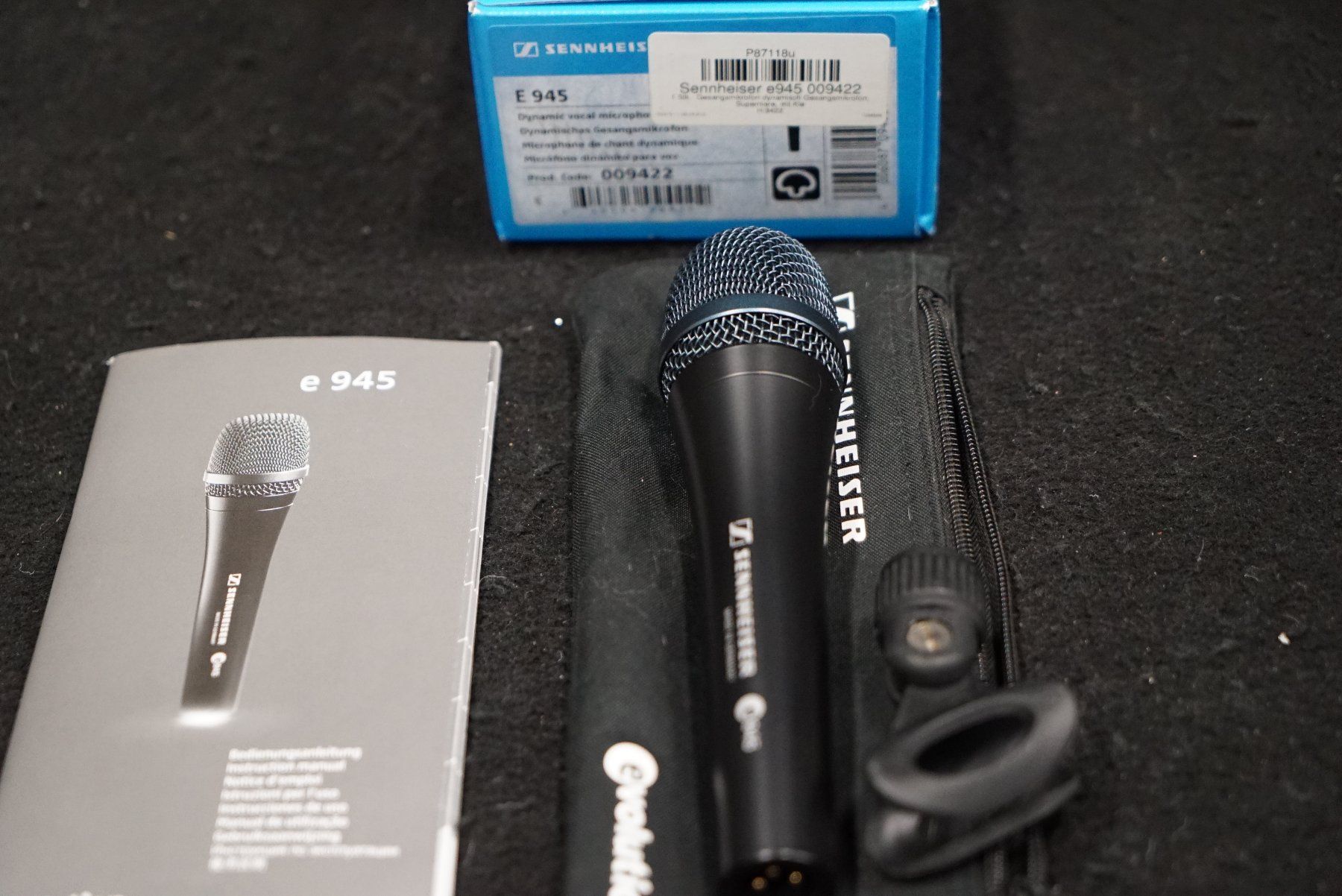 Microfoni: Sennheiser E 945 Hand Gesangs-Mikrofon – Usato da Ortschwaben venduto da Musictrade 6