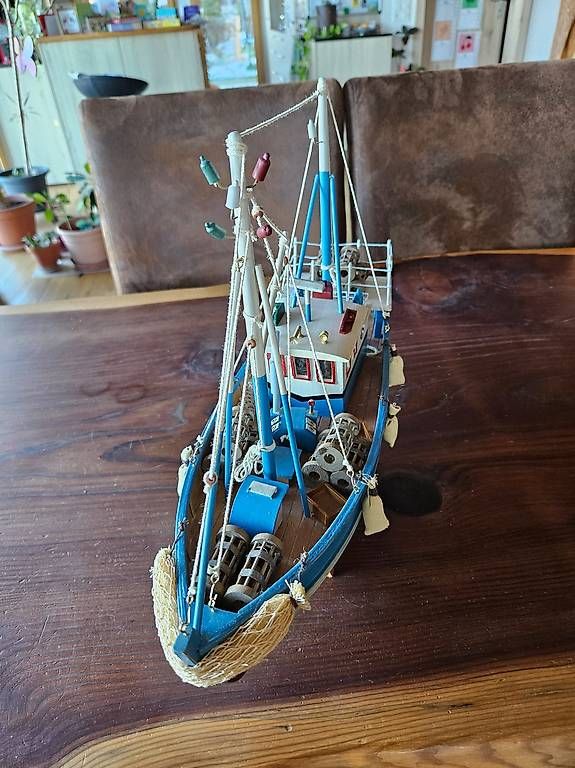 Alle Dekorationen: Deko Fischerboot aus Holz – Gebraucht aus Maseltrangen von Chrusli7 1