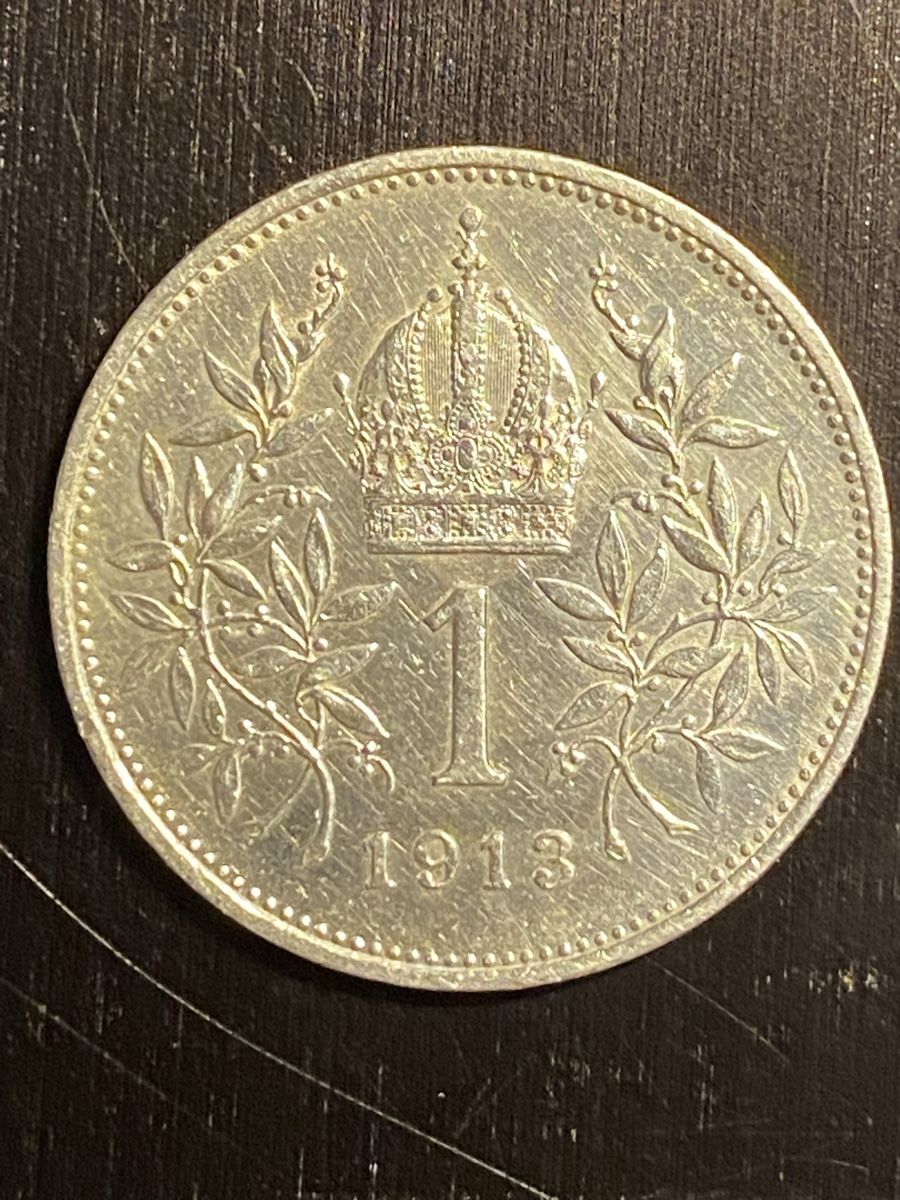 Tutti le monete: Autriche, 1 couronne 1913 Argent – Usato da Corsier-sur-Vevey venduto da Ginoarturo