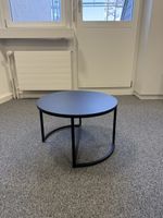 Beistelltisch Metall schwarz, Möbel Pfister, H32, U53