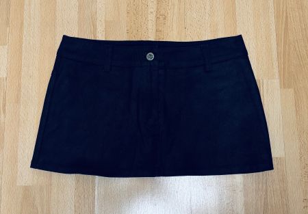 Lip Service - Neuer Jeans Mini Rock - schwarz - Grösse M
