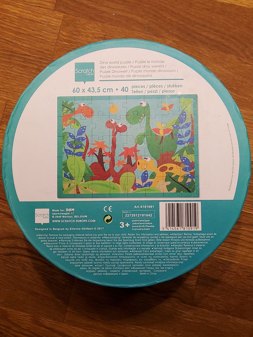 Puzzles: Puzzle "Dinowelt" – Neu (gemäss Beschreibung) aus Bauma von Sun1973 1