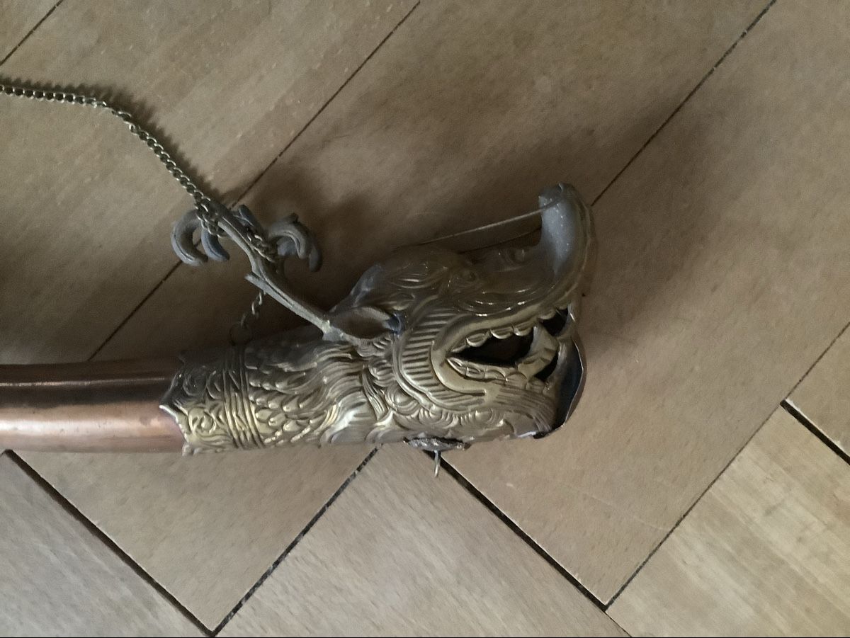 Strumenti musicali: Tibetische Drachenkopftrompete – Usato da Zürich venduto da Albatros57 4