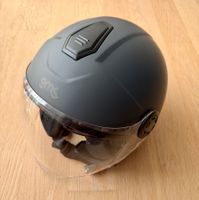 Motorradhelm GMS Gelato Jethelm Grau M, neu&OVP