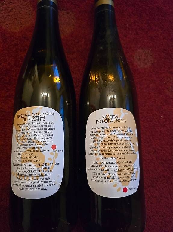 Vino: 5 bouteilles UBS - Switzerland – Usato da Lonay venduto da ste_7ctm 3