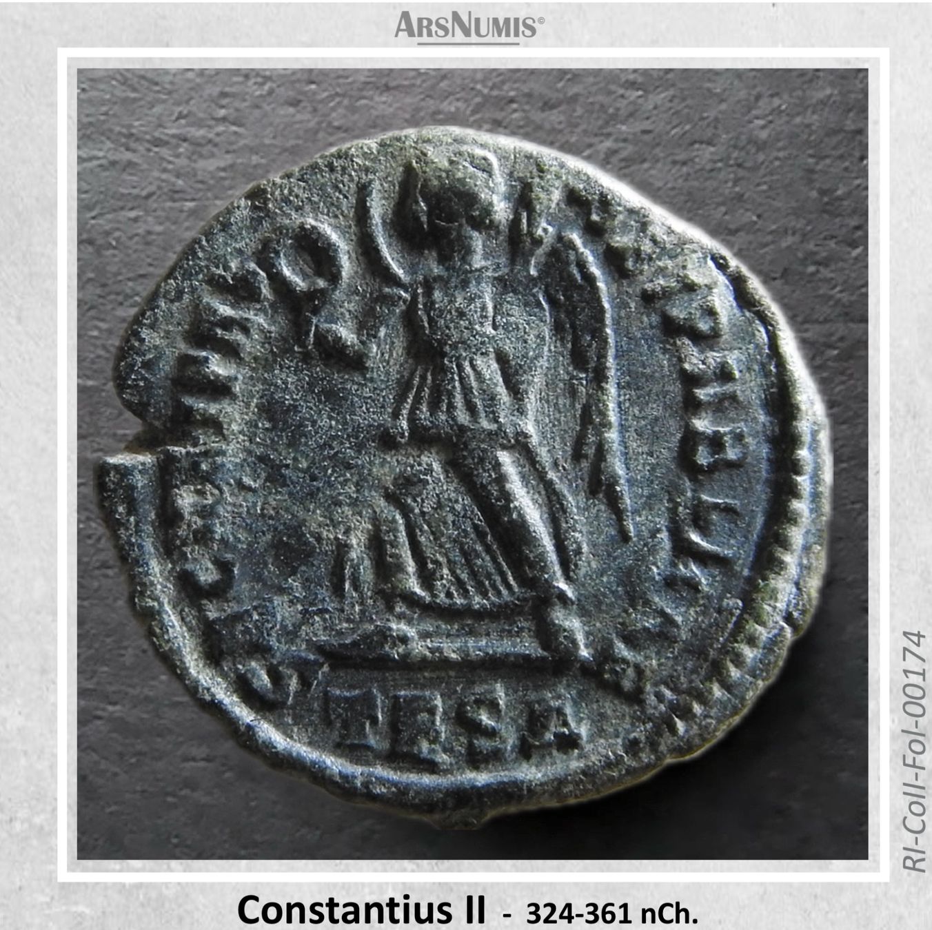 Tutti le monete: Römische Münze - Constantius II. – Usato da Oberwil b. Zug venduto da ArsNumis 1