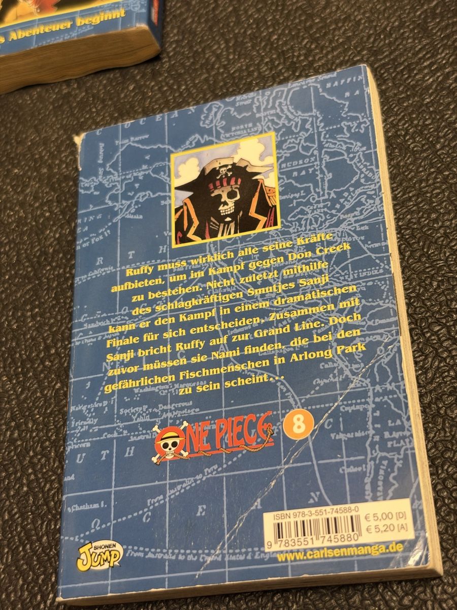 Fumetti: One Piece Manga 8 & 9 – Usato da Matten b. Interlaken venduto da anisacorner 1
