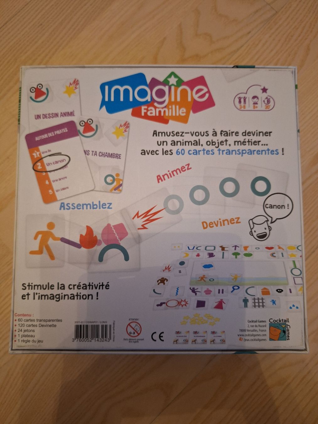 Giochi: Jeu Imagine Famille – Usato da Bursins venduto da Cdje 1