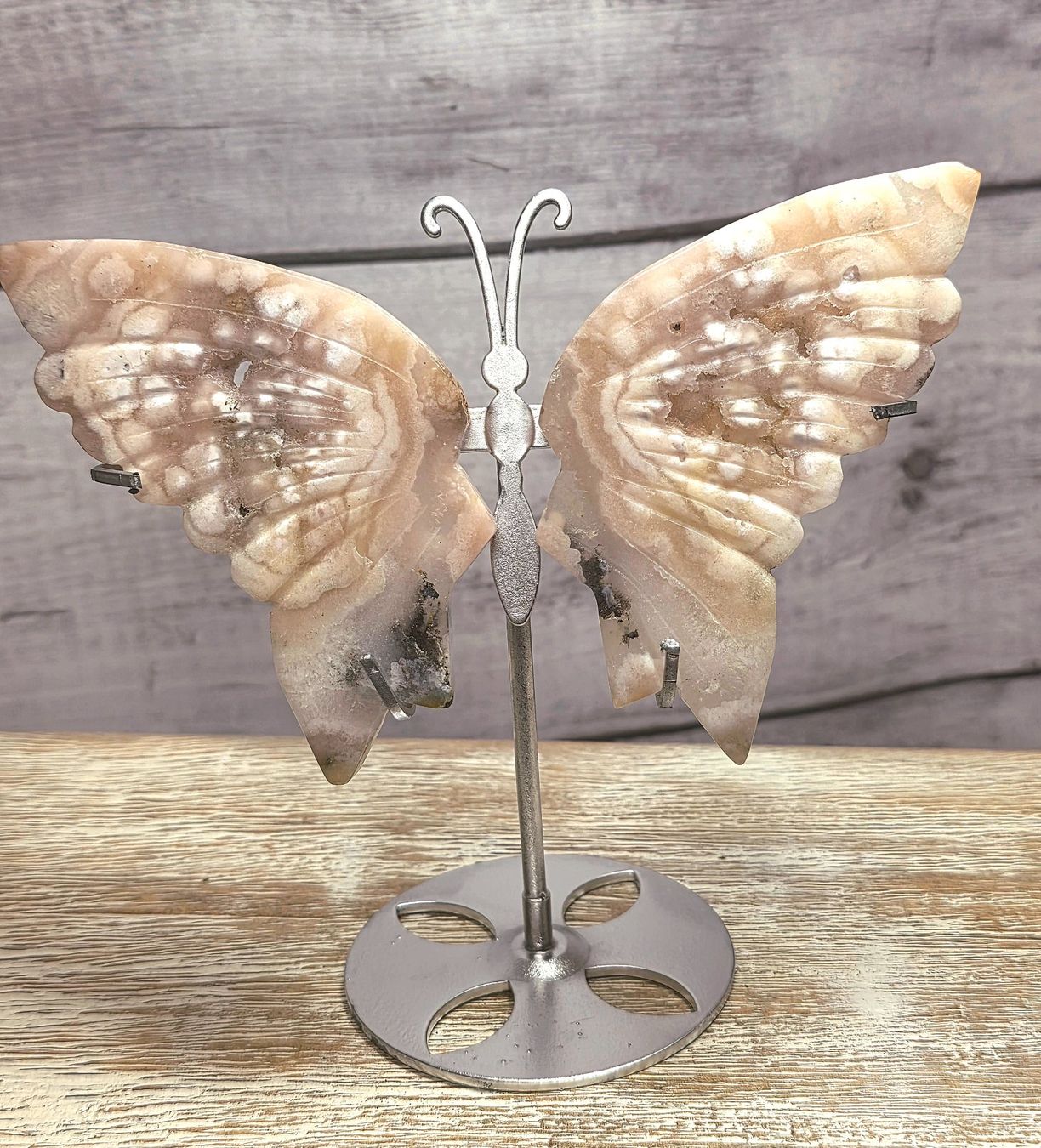 Minerali & Pietre curative: Cherry Achat Schmetterling – Nuovo e nell'imballaggio originale da Matzingen venduto da Shay_Crystalz