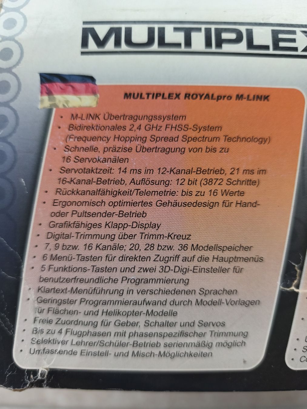 Multiplex Fernsteuerungen: télécommande Multiplex Royal Pro – Defekt aus Bouveret von Benj89 6