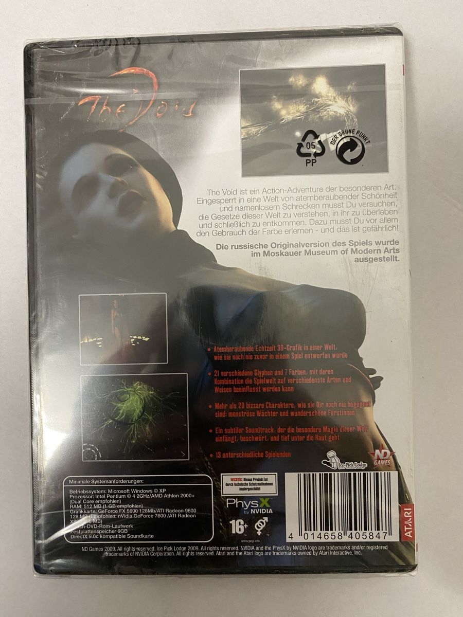 Giochi: PC Spiel The Void - Neu & Versiegelt – Nuovo e nell'imballaggio originale da Basel venduto da spider-loc 1