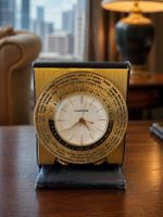 Rare Horloge de Voyage Luxor "World Time" – Vintage
