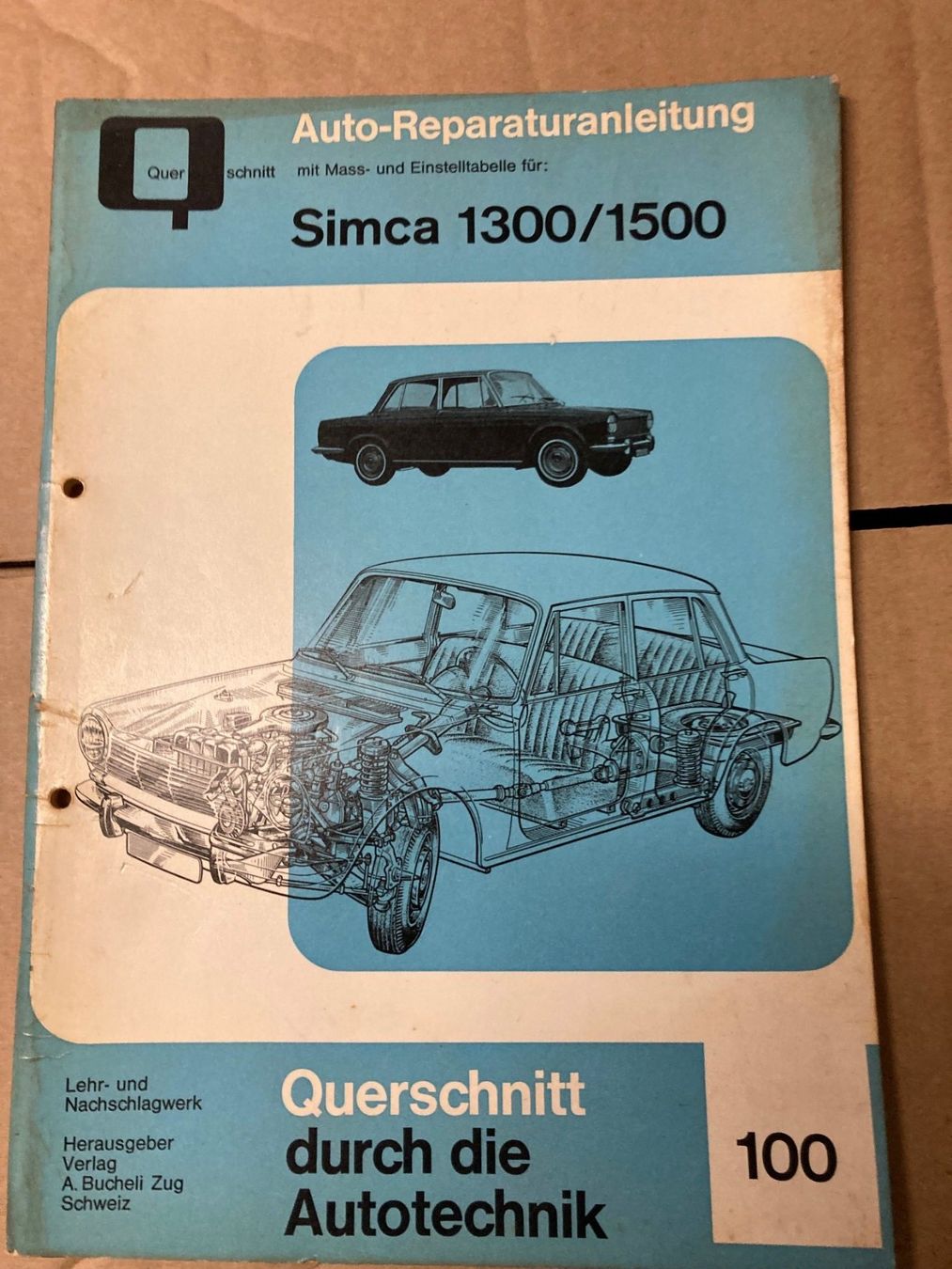Dokumente: SIMCA 1300/1500 – Gebraucht aus Filzbach von Sugi7