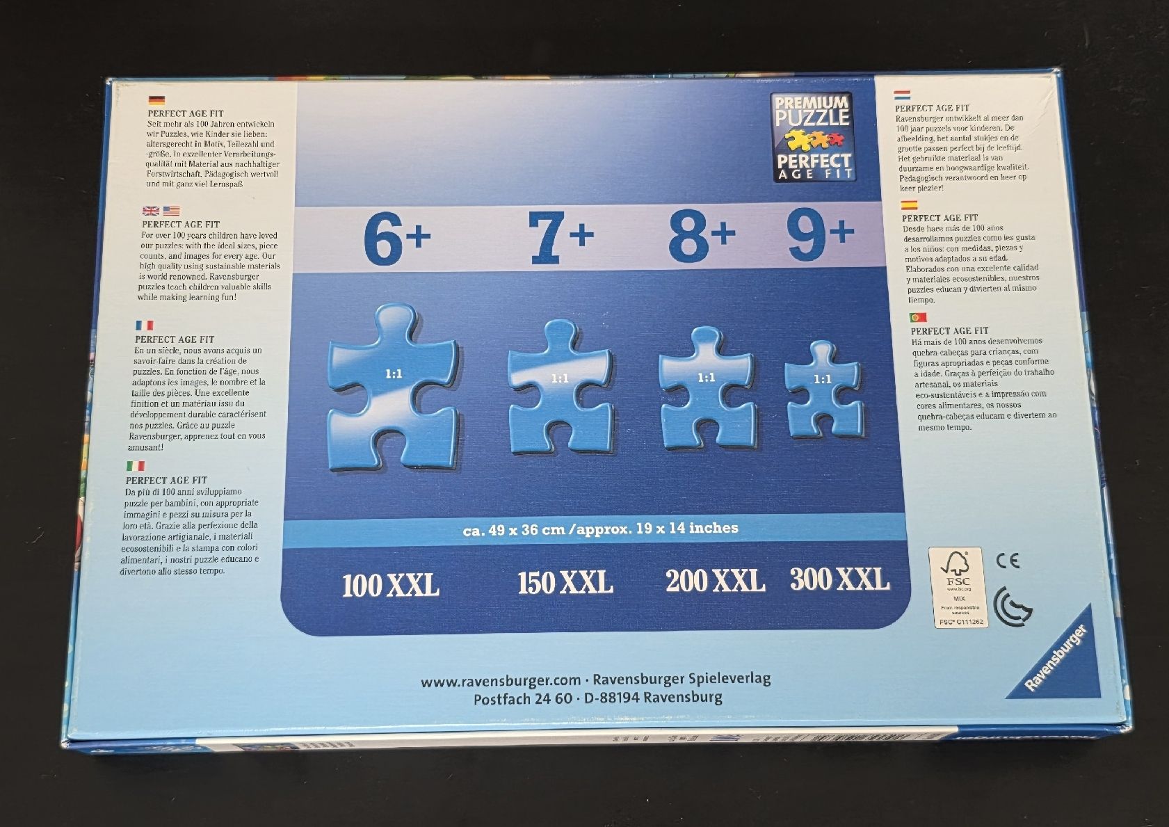Ravensburger Puzzle: Ravensburger Puzzle Inside Out 100 XXL Teile  – Usato da Rheinsulz venduto da Gilea 3