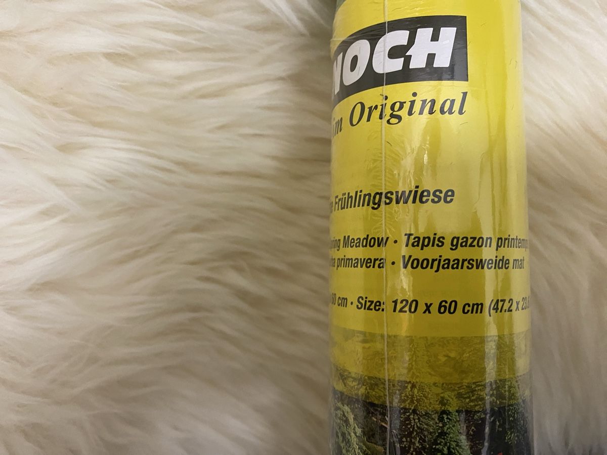 Noch Modellini di ferrovie: NOCH 00260 Grasmatte Frühlingswiese – Nuovo e nell'imballaggio originale da Thalwil venduto da millaard_p 2
