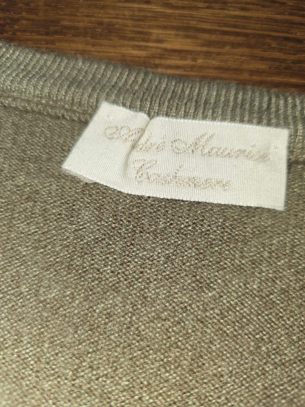 Maglioni & Felpe: Pullover uomo Andrè Maurice cashemere verde oliva – Nuovo (secondo la descrizione) da calpiogna venduto da dadalter 1