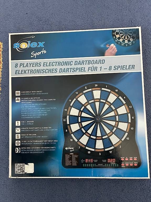 Freccette: Elektrisches Dartboard – Usato da Dielsdorf venduto da aid_6lk7