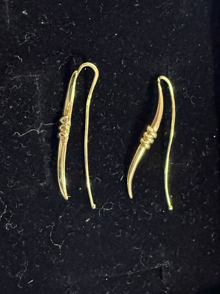 Boucles d'oreille: Ohrhänger 750 Gold  – D'occasion à nidau par sunset2016 2