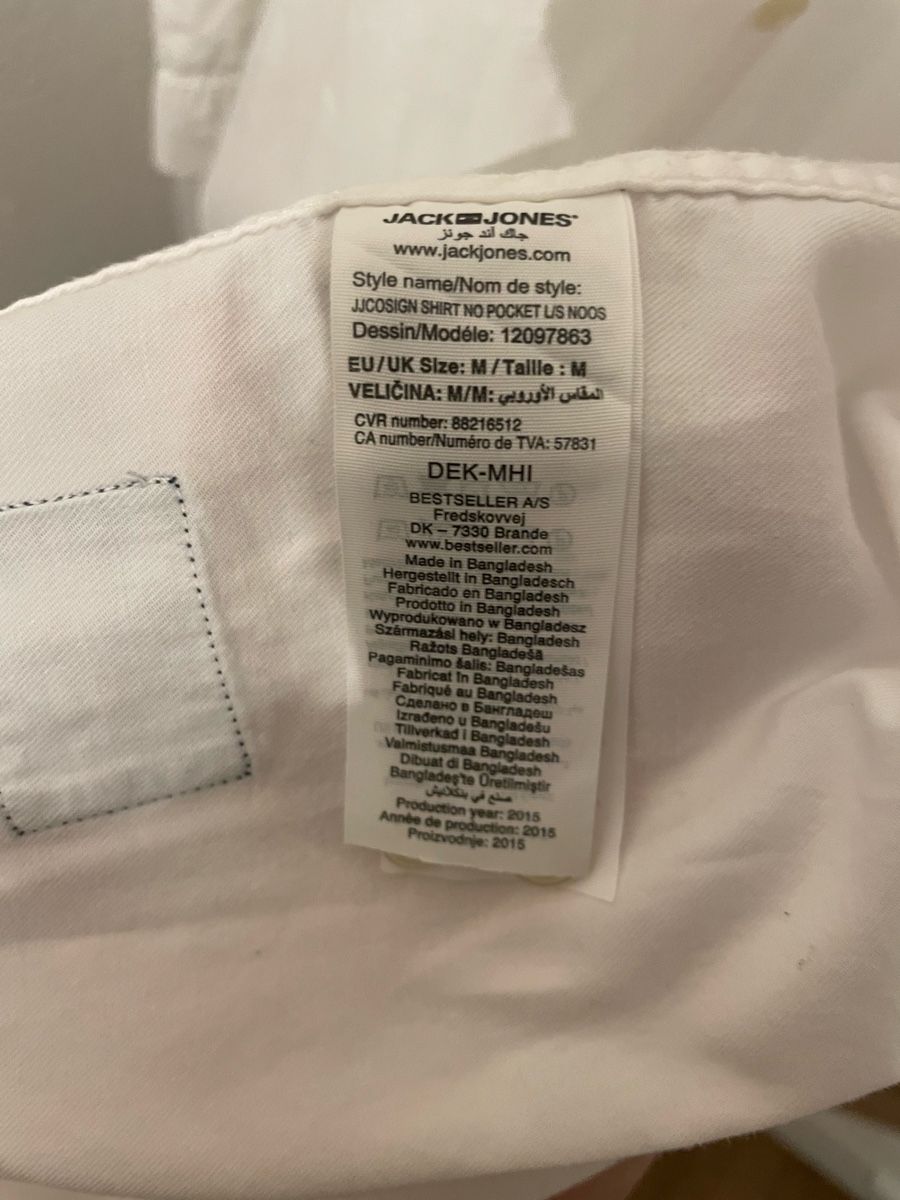 Hemden: Jack & Jones - weisses Hemd Core – Gebraucht aus Jona von Nanuksiglu 4