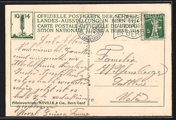 Cartes postales: Bern, Schweizerische Landes-Ausstellung  – D'occasion à Berlin par bartko-reher 1