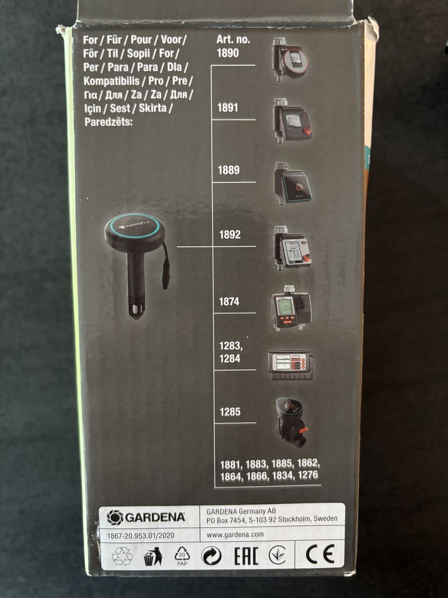 Gardena Misurare: Gardena Bodenfeuchtesensor, ungebraucht – Nuovo (secondo la descrizione) da Rombach venduto da rbr5000 6