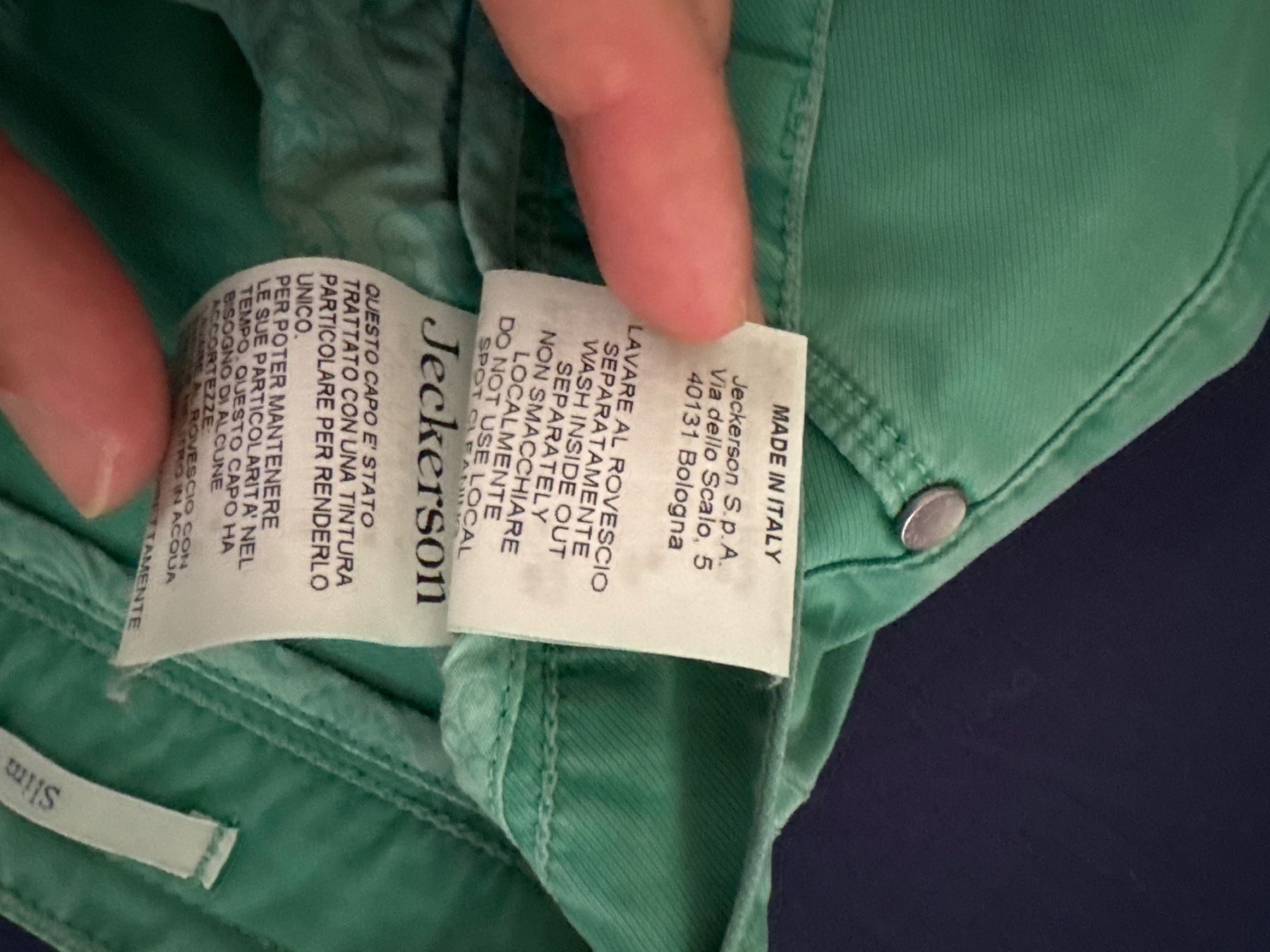 Pantaloni: Hose Jeckerson hellgrün, Grösse 32 – Usato da Zürich venduto da dodoL84 4