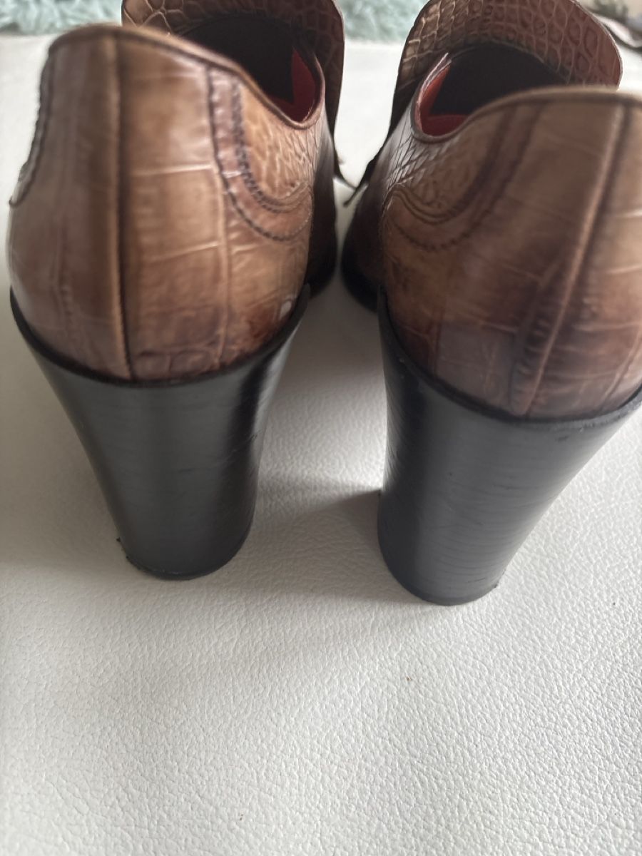 Santoni Scarpe da donna: Santoni Schuhe, Echtleder, Gr. 38! – Usato da langenthal venduto da rundholz7 2