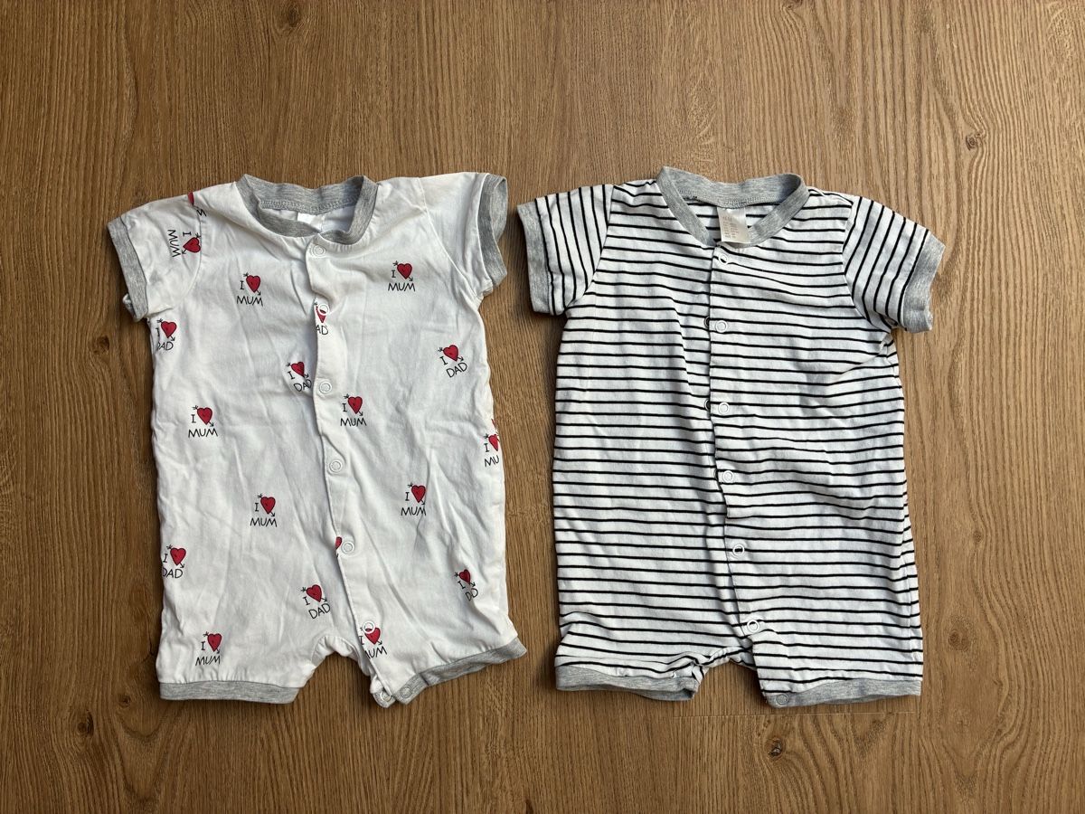 H&M Pagliaccetti: Strampler/Pyjama kurzarm Grösse 68 – Usato da Witterswil venduto da Livee