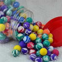 20 x Balles rebondissantes multicolores