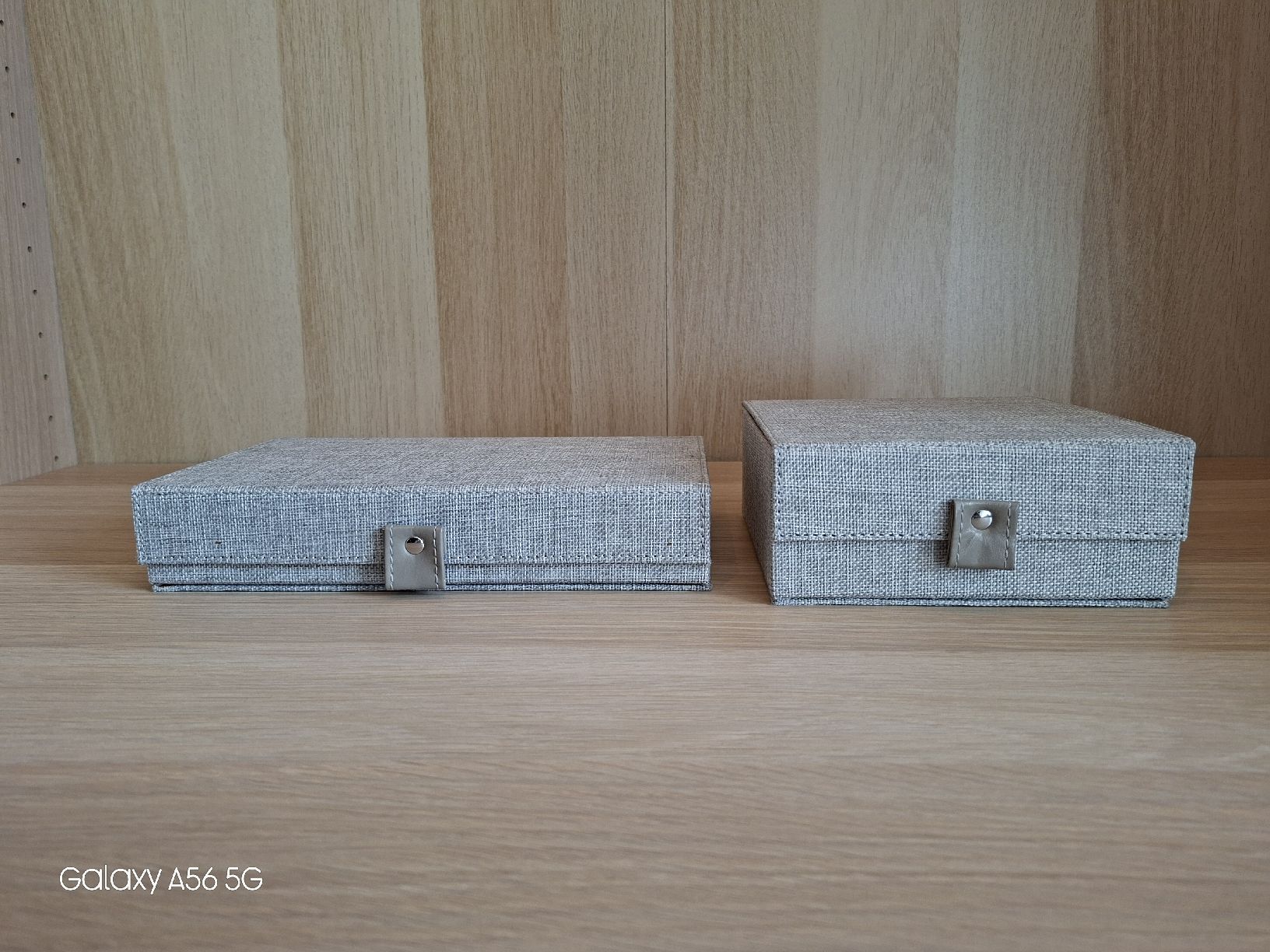 Altri gioielli: Edle Schmuckschatullen / Schmuckkästchen, 2 Stück, Grau – Usato da Rapperswil SG venduto da sch_y7pb